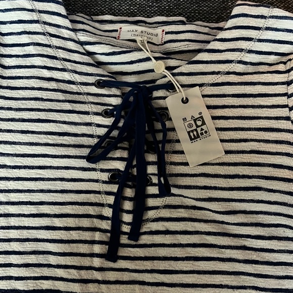 Max Studio Tunic Mini-Dress - Picture 2 of 4